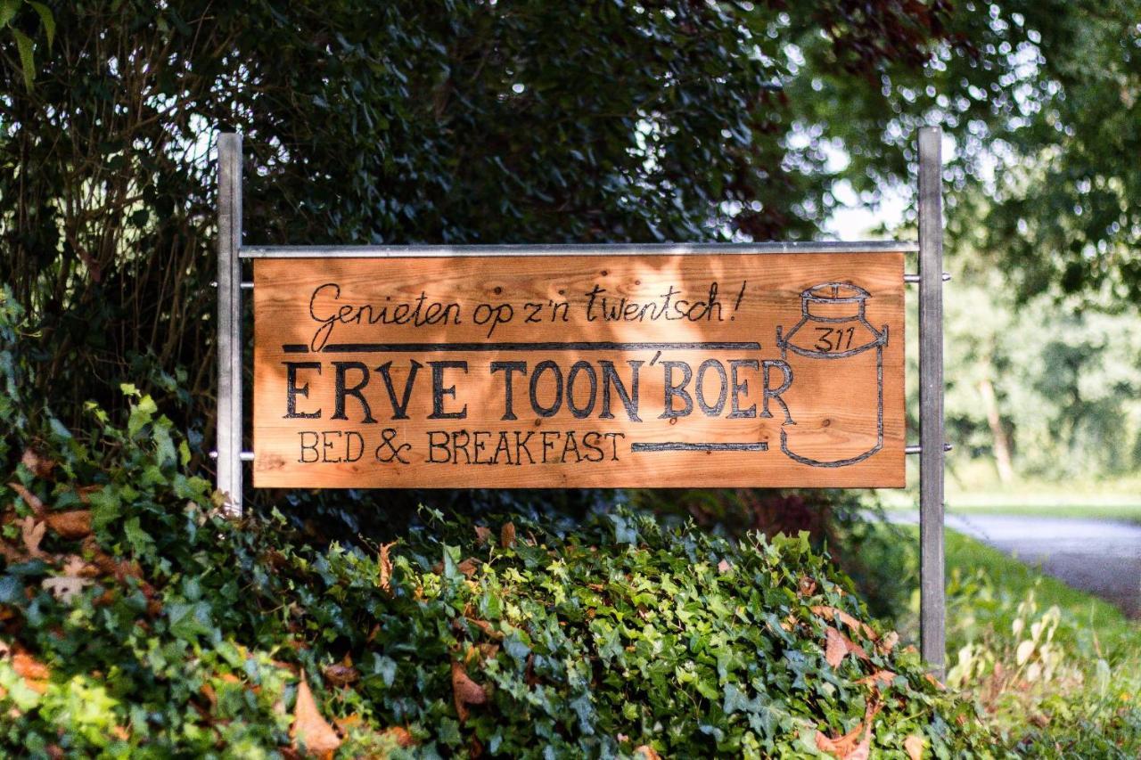 Erve Toon'Boer Bed & Breakfast Mander Exterior photo